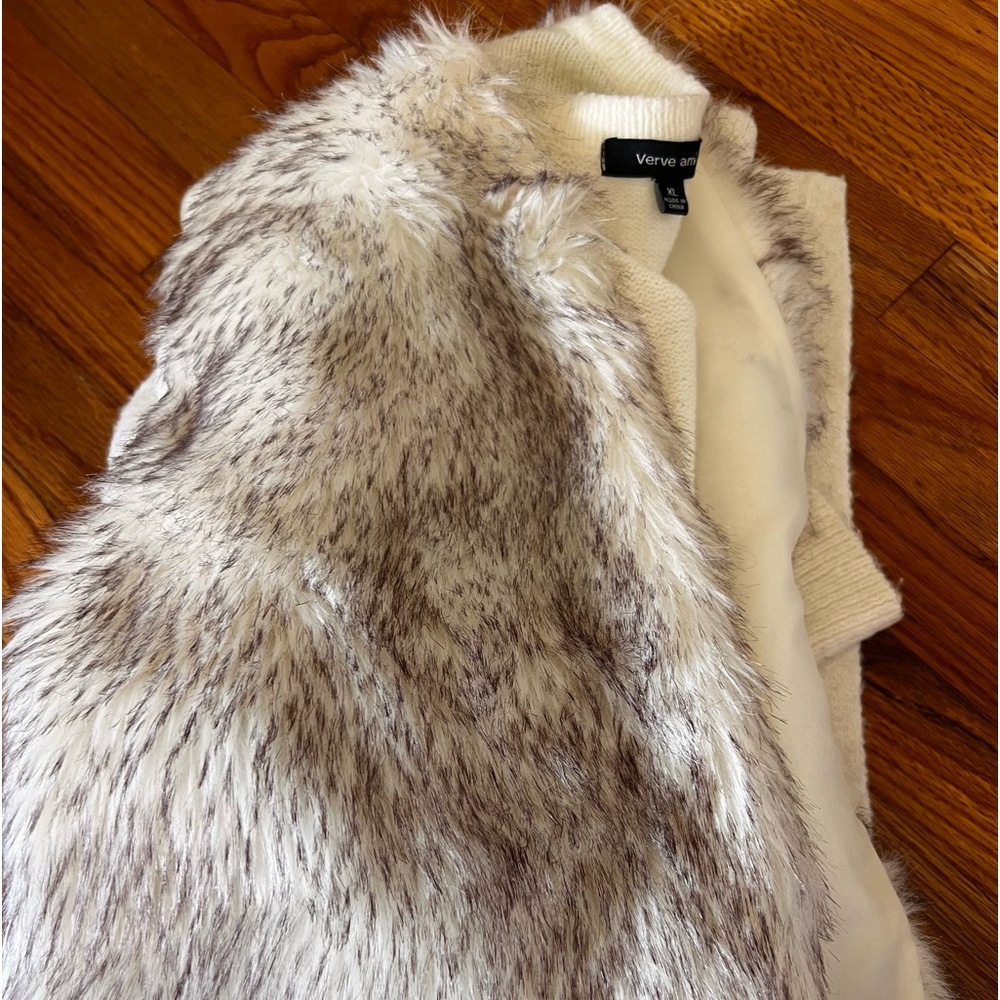 Verve Ami Faux Fur Duster